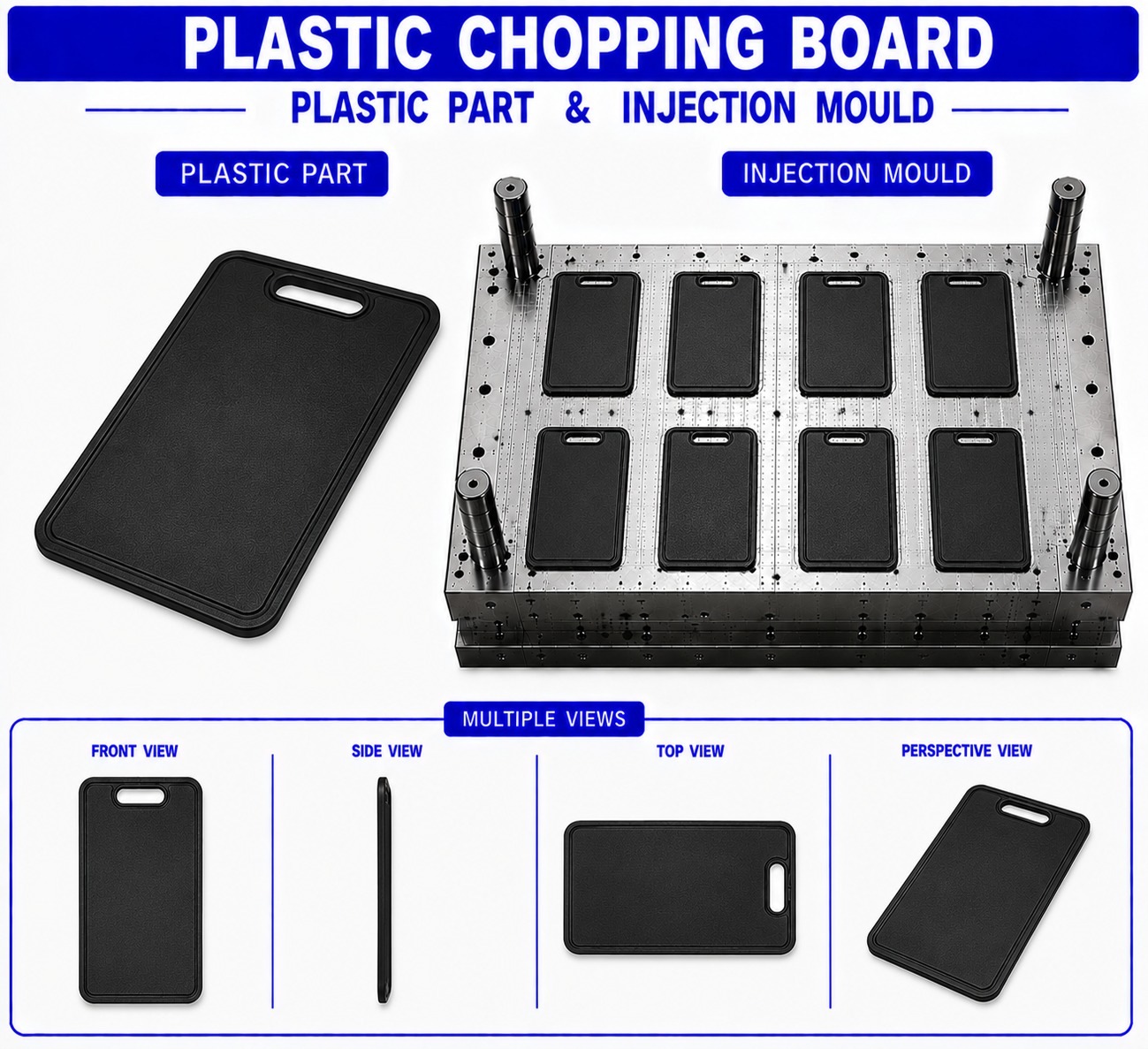 Plastic Chopping Board Mould and Moulding Service